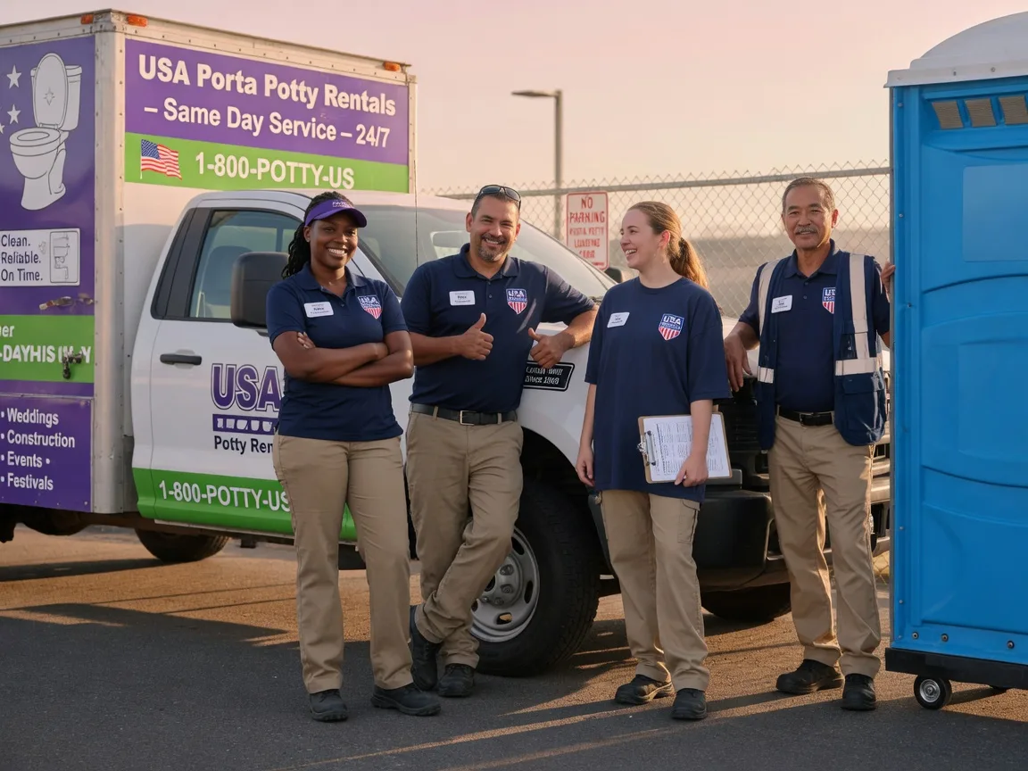 Porta Potty Rental company in West Lebanon, IN
