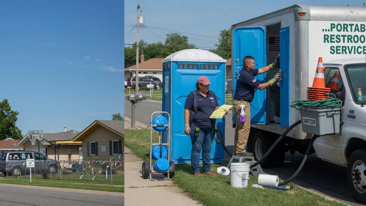 Portable Toilet Rental in West Lebanon, IN near me